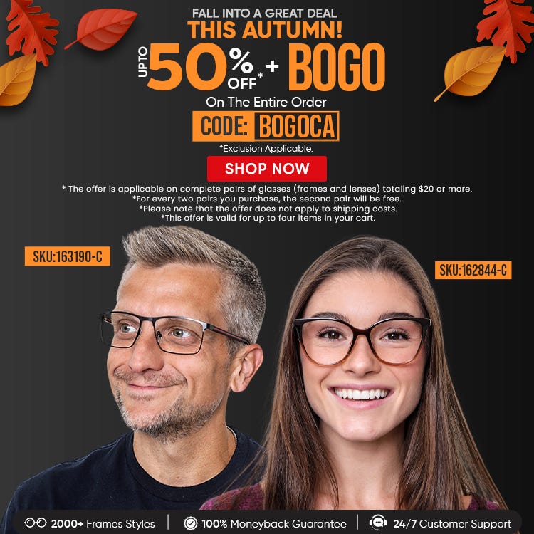 UPTO 50 + BOGO CODE: BOGOCA